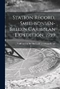 Station Record, Smithsonian-Bredin Caribbean Expedition, 1959