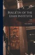 Bulletin of the Essex Institute; 25-26
