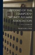 Record of the Hampden-Sydney Alumni Association; v. 20, no. 1, October 1945