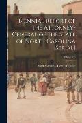 Biennial Report of the Attorney-General of the State of North Carolina [serial]; 1964/1966