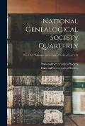National Genealogical Society Quarterly; 1917-1921 National Genealogical Society quarterly