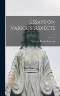 Essays on Various Subjects; 6