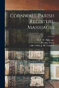 Cornwall Parish Registers. Marriages; 2