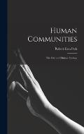 Human Communities; the City and Human Ecology