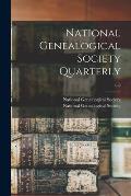 National Genealogical Society Quarterly; 6-9
