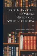 Transactions of the Oneida Historical Society at Utica; n13