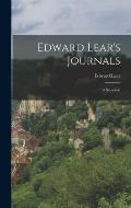 Edward Lear's Journals: a Selection