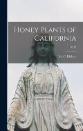 Honey Plants of California; B217