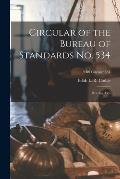 Circular of the Bureau of Standards No. 534: Hearing Aids; NBS Circular 534