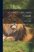 Game Laws and Game