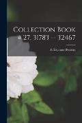 Collection Book # 27, 31783 -- 32467