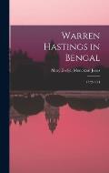 Warren Hastings in Bengal: 1772-1774