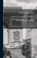 Essays on Language and Literature