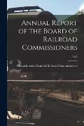 Annual Report of the Board of Railroad Commissioners; 1885