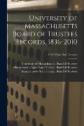 University of Massachusetts Board of Trustees Records, 1836-2010; 1931-37 Jan-Dec: Trustees