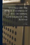 Studies on the Nerve Endings of the External Genitalia of the Bovine