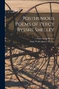 Posthumous Poems of Percy Bysshe Shelley