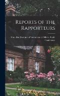 Reports of the Rapporteurs
