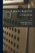 S. John Baptist College; 17