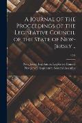 A Journal of the Proceedings of the Legislative Council of the State of New-Jersey ..; 1781