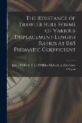 The Resistance of Trawler Hull Forms of Various Displacement-length Ratios at 0.65 Prismatic Coefficient