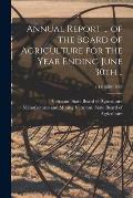 Annual Report ... of the Board of Agriculture for the Year Ending June 30th ..; v.11(1889-1890)
