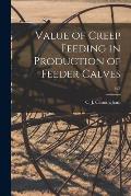 Value of Creep Feeding in Production of Feeder Calves; 423