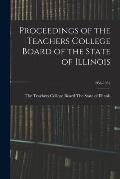 Proceedings of the Teachers College Board of the State of Illinois; 1956-1957