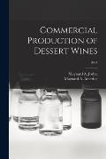 Commercial Production of Dessert Wines; B651
