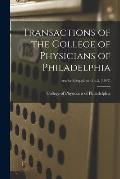 Transactions of the College of Physicians of Philadelphia; ser.4: v.4: suppl.-ser.4: v.5, (1937)