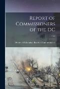 Report of Commissioners of the DC; 1929
