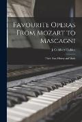 Favourite Operas From Mozart to Mascagni: Their Plots, History and Music