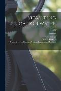 Measuring Irrigation Water; C473