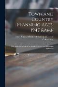 Town and Country Planning Acts, 1947 & 1954: Revised System of Exchequer Grants to Local Planning Authorities
