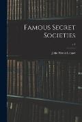 Famous Secret Societies; c.1