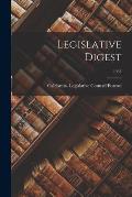 Legislative Digest; 1935