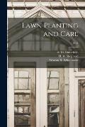 Lawn Planting and Care; E181