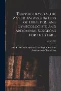 Transactions of the American Association of Obstetricians, Gynecologists, and Abdominal Surgeons for the Year ...; v.34, (1921)