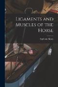 Ligaments and Muscles of the Horse [microform]