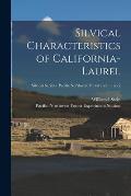 Silvical Characteristics of California-laurel; no.2