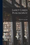 Early Greek Philosophy;; c.1