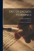 Out of Endless Yearnings; a Memoir of Israel Davidson