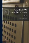Carleton College Bulletin; 1917-20