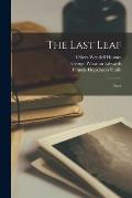 The Last Leaf: Poem