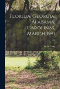 Florida, Georgia, Alabama, Carolinas, March 1941; 305
