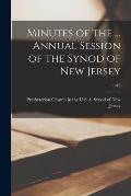 Minutes of the ... Annual Session of the Synod of New Jersey; 1910