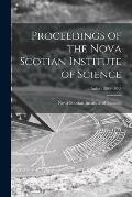 Proceedings of the Nova Scotian Institute of Science; Index (1865-1950)