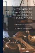 Supplement to National Directory of Commodity Specifications; NBS Miscellaneous Publication 178-2