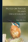 Notes on Rhode Island Ornithology; v.2 (1901)