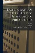 Transactions of the College of Physicians of Philadelphia; ser.4: v.3, (1935)